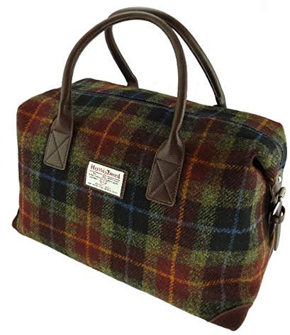 Glen Appin Esk Harris Tweed Reise Übernachten Tasche LB1006 - Farbe 59 Rost, X-Large