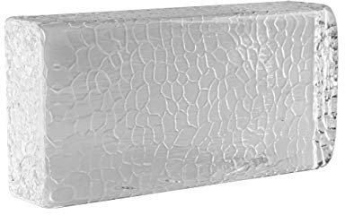 1 pieza Crystal Collection Wildlife bloque de vidrio bloque de vidrio 20x10x5 cm