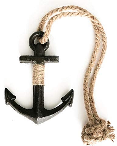 Deko Hänger Anker Gusseisen antik braun