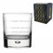 Personalised Engraved Name's Measurement Whisky Glass with Gift Box, Personalise with Any Name