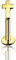 BlackAmazement 316L Edelstahl Labret Ohrstecker Tragus Helix Monroe Piercing Kreuz Cross Silber Gold Damen (Farbe Gold - Stablänge 6mm)