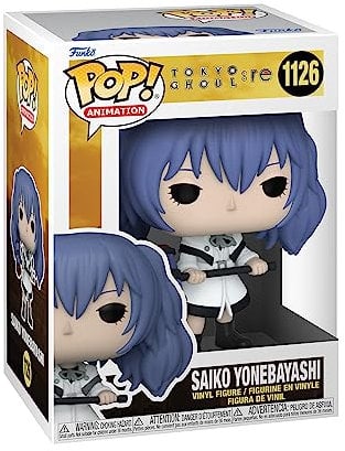 Funko Pop! Animation: Tokyo Ghoul: Re - Saiko Yonebayashi - Vinyl-Sammelfigur - Geschenkidee - Offizielle Handelswaren - Spielzeug Für Kinder und Erwachsene - Anime Fans - Modellfigur Für Sammler
