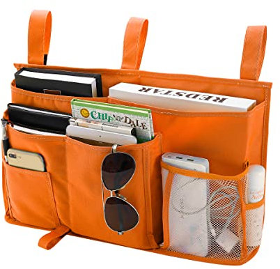 Etagenbett Veranstalter, Bettseite Cody hängenden Bett Veranstalter Aufbewahrungstasche 8 Taschen, für College Dorm Zimmer Bett, Krankenhaus Bett, Baby Bett Schienen, 600D Oxford Cloth