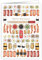 Quire Collections Karte Geburtstag Sushi Food Icons