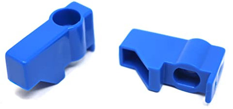 fiXte Replacement Handle for Washing Machine Dishwasher Isolator Valve Tap (Blue 2 Pack)