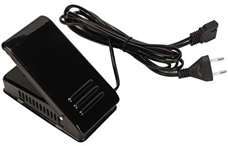 Universal Nähmaschine Fußpedal 3-Loch Elektronische Fußsteuerung Pedal mit Netzkabel, EU Stecker 220V für Haushalts Nähmaschinen Teile Zubehör