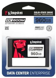 Kingston DC600M SSD 2.5” 960GB (gemischte Nutzung) Enterprise SATA SSD - SEDC600M/960G