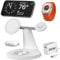 Wireless Charging Station, 3 in 1 for MagSafe Charger Stand, Wireless Charger Fast Charging for iPhone 16 15 14 13 12 Series, Apple Watch Series 1-8/Ultra, AirPods Pro/3/2 (30W Adapter Included)