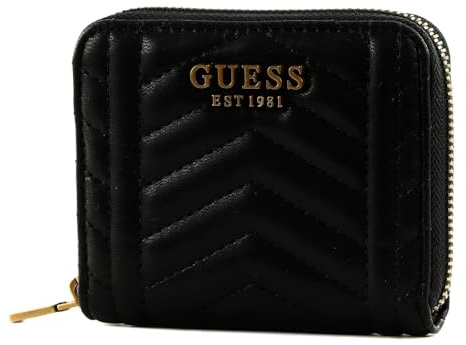 GUESS Lovide SLG Small Zip Around Wallet Black