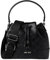 Nine West Ellis Mini Bucket Crossbody, Schwarz, Schwarz, Medium