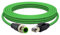 Lonlonty M12 to RJ45 Industrial Ethernet Cable,Automation Systems Interconnect M12 4 Pin D Code Male to RJ45 Male Shielded Cable Assembly, Cat5e SFTP 26 AWG (9.8Ft-Cat5e D code 4Pin)