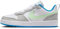 Nike Court Borough Low RECRAFT (GS) Trainingsschuh, Lt Iron Ore/Vapor Green-White-Photo Blue, 37.5 EU