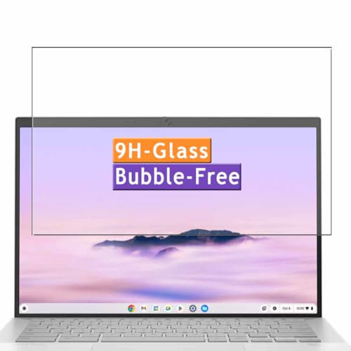 Vaxson Tempered Glass Screen Protector, compatible with ASUS ExpertBook CX54 Chromebook Plus Enterprise CX5403 14 Laptop Visible Area, 9H Film Protectors Guard