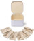 Vlando Schmuckkästchen Reise, Modern Schmuck Organizer mit 6 Schmuckbeutel, Schmuckaufbewahrung Klein, Jewelry organizer für Damen, Mädchen, für Ohrringe, Ketten, Geschenk für Frauen,Lila