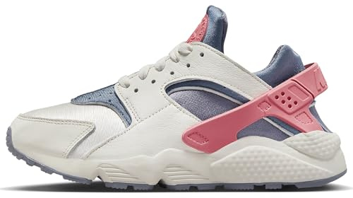 Nike Women's Air Huarache Running Shoes, Ashen Slate/Coral Ch, 5