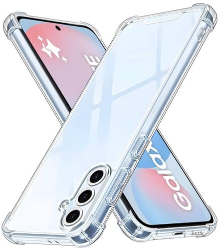 Totill Compatibile per Samsung Galaxy S24 FE Case, Crystal Clear Samsung Galaxy S24 FE Mobile Phone Cover, Soft TPU protettivo funda, Ultra [sottile Slim Fit], Smartphone Coque Per Samsung Galaxy S24