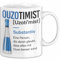 Grieche Tasse Geschenk Ouzotimist Geschenkidee Ouzo-Liebhaber Kaffee-Becher (Weiß)