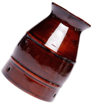 FRCOLOR Ceramic Moxa Burner Pot for Moxibustion Therapy Gua Sha Tool Professional Moxibustion Can