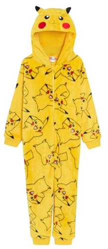 Kinder Pokemon Kapuzenoverall Pikachu 11-12 Jahre