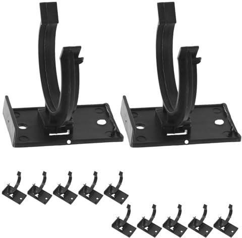 Genérico Clips para Fijación de Zócalos de Cocina, 12 Juegos de Plástico Juntas de Esquina para Uso en Gabinetes y Muebles de Cocina, Mantenimiento Práctico