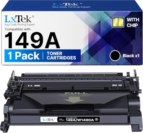149A (Mit Chip) Kompatibel für HP 149A Toner W1490A 149X Schwarz, 1er-Pack | 149A Kompatibel für HP Laserjet 149A Toner Kompatibel für HP Laserjet Pro MFP 4102fdw Toner 4002dn MFP 4102dw 4002dw