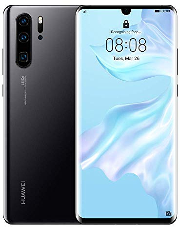HUAWEI P30 Pro - Smartphone 256GB, 8GB RAM, Dual Sim, Black, Noir (Reconditionné)