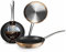 IBILI - Sarten natura copper, 28 cms, Aluminio, Antiadherente estilo piedra, Apto para induccion