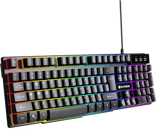 Silvergear Gaming Tastatur RGB LED - QWERTY
