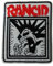 Rancid Punk Rock Heavy Music Band Iron ON/SEW ON Embroidered Patch 9 cm x 7 cm (H x W)