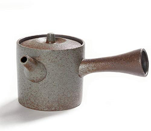 UMITEASETTS - Teiere giapponesi - Teiera cilindrica giapponese in ceramica grezza