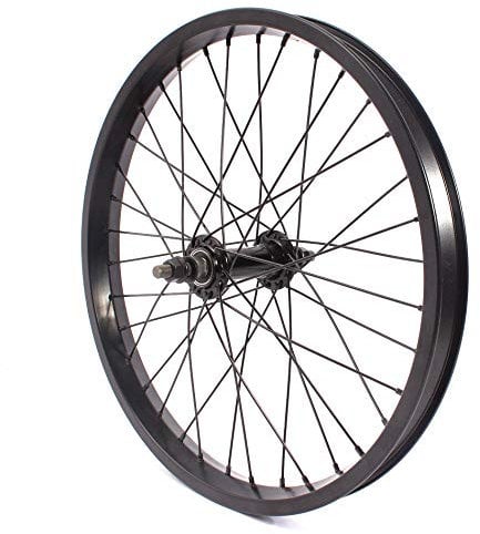 KHE 18 Zoll BMX Vorderrad schwarz BIG400 Alu Felge 36 Loch 10mm präzisionsgelagerte Nabe