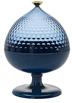 Kartell Pumo, Conteneur/centre de table, Bleu ciel et bleu