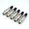 RHINORO 5 pcs Female Socket XLR Male (3 PIN) Solder Connector Plugs Microphone Audio Cable Lead Soldering Adapter Ends Terminals