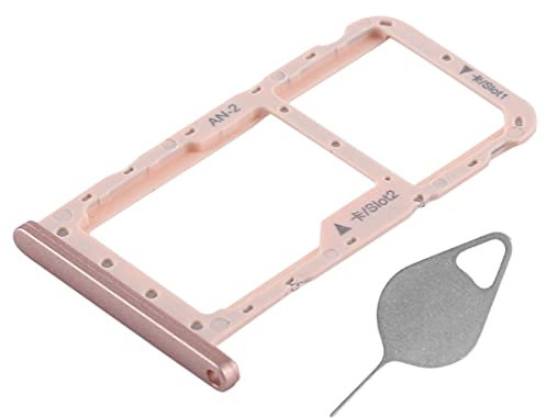 OnlyTech - Cassetto per scheda doppia SIM e scheda di memoria Micro SD per Huawei P20 Lite, colore: Rosa