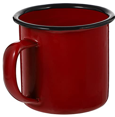 HEMOTON 1 Pc Vaso De Antiguo Divertida Taza De Café De Metal Taza De Jugo Taza De Agua De Hierro Copa De Vino De Hierro Vintage Vaquero Mini Niño Copa De Planchar Interior