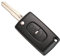 Llave Plip compatible para 4007 4008 Citroen C4 Crosser Aircross CE1731 MIT-11R 2 botones mando a distancia
