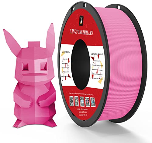 PETG+ Filament 1.75mm, PETG+ 3D Printer Filament, Dimensional Accuracy +/- 0.02mm,3D Printing Filament for 3D Printers, 1Kg/ 1Spool PETG+ -Pink