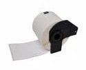 Brother DK11247 - Etiquetas Genericas Precortadas para Envios Grandes - 103x164 mm - 180 Unidades - Texto negro sobre fondo bla