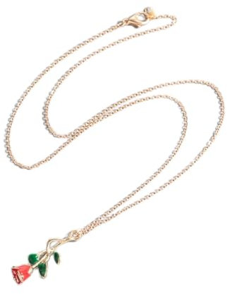 INCIDO Anhänger Halskette Blume Halskette Orchidee Lilie Rose Flora Anhänger Lotus Halskette Schneeflocke Schmuck Party Schmuck Geschenke