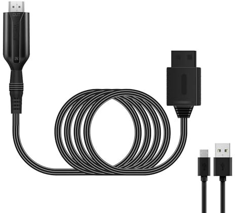 TECKEEN Cavo adattatore HDMI per WII, Plug & Play 20P 60Hz/1080P 60Hz cavo convertitore