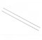 TOP-VIGOR 2Pcs 2.5mm Dia Extra Long Twist Drill Bits, 200mm Length High Speed Steel Extended Spiral Drill Bit, Straight Shank Twist Drill Bit Tool for Wood Metal Aluminum Plastic