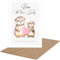 CL&MH Süße Muttertagsgeschenk-Otterkarte „Alles Gute zum Muttertag – Beste Mama der Welt“, Geschenk zum Muttertag, Geschenk-Mama-Postkarte