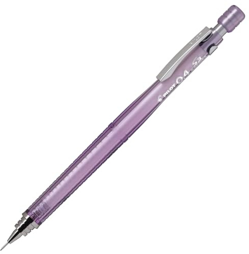Pilot S3 Mechanical Pencil • 0.4 mm • Clear Purple