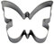 BekkiB - Ausstecher Schmetterling - ca. 6,5 x 4,8 cm - Spülmaschinengeeignete Schmetterlings-Ausstechform aus Edelstahl - Zum Backen von Plätzchen - 7955