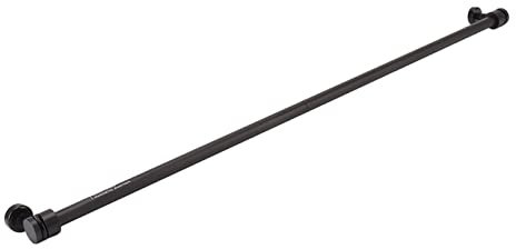 Lwuey Hanging Rod With Magnetic Hooks, No Drill Pole For Metal Door Fridge Towel Bar Strong Magnet Hook Hanger Kitchen Dishwasher Washing Machine Whiteboard Classroom Camping Table Portable