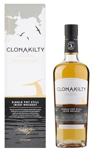 Clonakilty Single Pot Still Irish Whiskey/Gentle wood & dark chocolate / 46%, 70cl