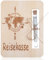 JIEYAO Geldgeschenke Geburtstag, Reisekasse Geldgeschenke Verpackung aus Holz Lustige Reise Geldgeschenk Weltkarte Geldgeschenk Hochzeitsgeschenk Mit Reagenzgläsern und Bindfaden(Reisekasse)