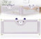 LANTUS Bettgitte, Kinderbettgitter für Kinder Baby， Rausfallschutz Bett mit Vertikaler Hebe und Fallschutzfunktion, Bettschutzgitter Grau – 200 x 100 x 26 cm – Kleiner Bär