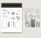 Stempel und Stanzformen für Kartenherstellung, Weihnachtsstempel und Stanzformen-Set für verschiedene Festivals, Alben, Scrapbooking, Geburtstage, Grußkarten (Stanz- und Stempel-Set) (M2408)