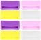 Lurrose 8Pièces Bracelet de Montre Silicone Boucles Mobiles Accessoires pour Montre Rose Transparent pour Hommes
